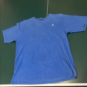 Men's Royal Blue Polo VNeck